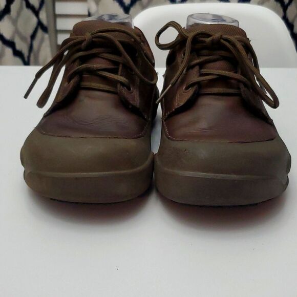 Unisex Crocs, velocity comfort work shoes, lace up. W-8/M-6 - Picture 3 of 9